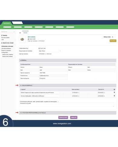 Einzelgespräch Ihrer Mitarbeiter