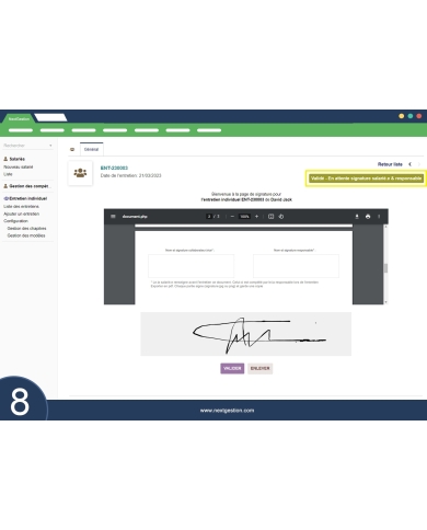 Entretien individuel de vos collaborateurs