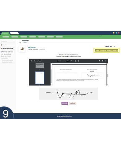 Entretien individuel de vos collaborateurs