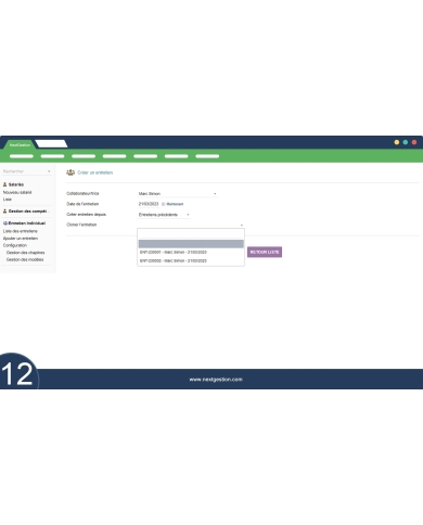 Einzelgespräch Ihrer Mitarbeiter