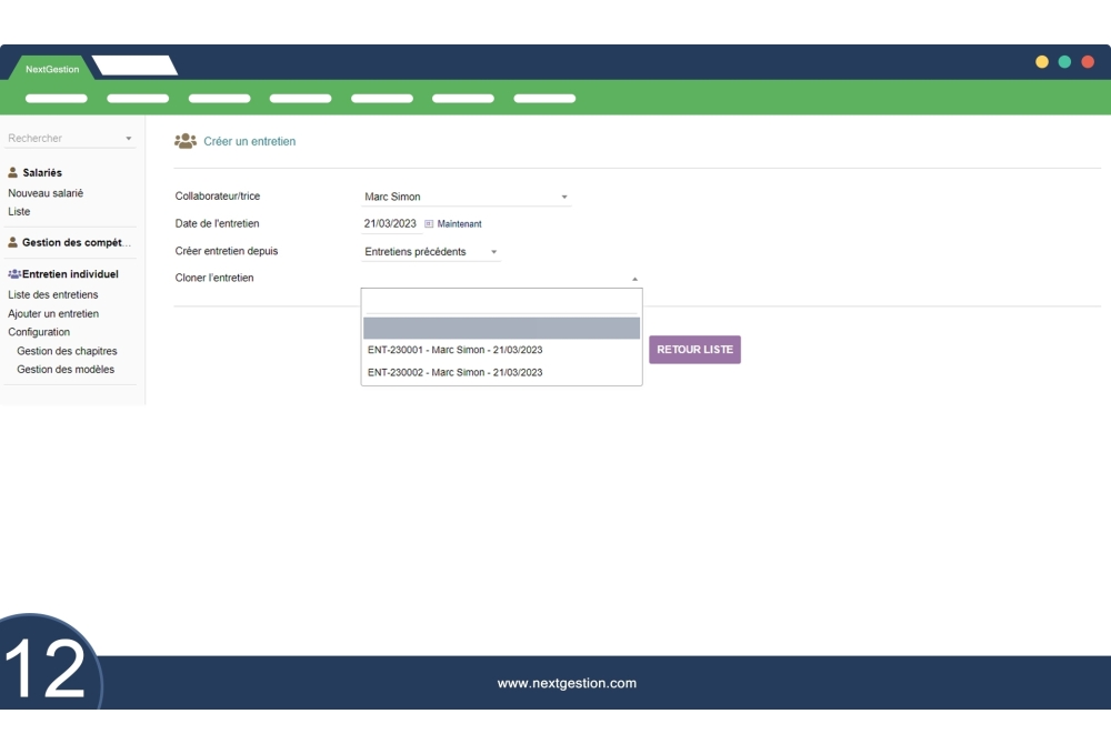 Colloquio individuale dei tuoi dipendenti
