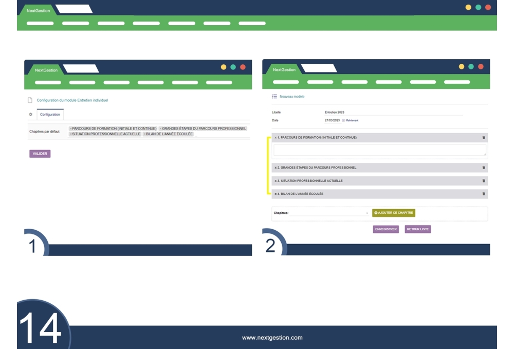 Individual interview of your employees