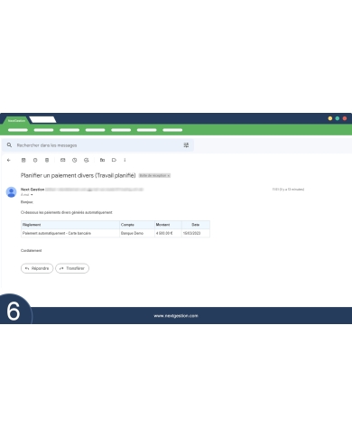 Schedule miscellaneous payments