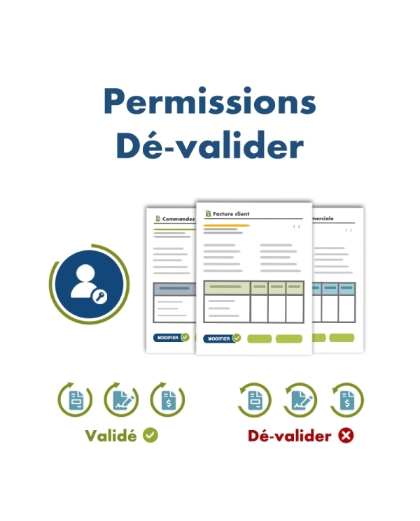 Permissions Dé-valider