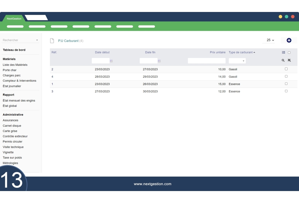 Parco Attrezzature Avanzate: parco macchine e macchine