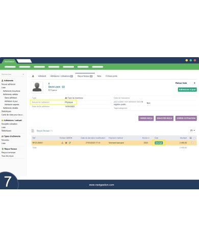 Ricevuta Fiscale - CERFA