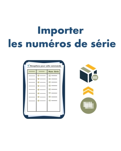 Importar números de serie