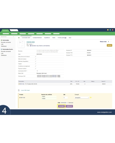 Módulo de Postventa Pedidos