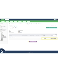 Data di ricevimento nel movimento di magazzino