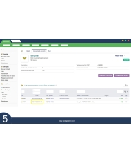 Data di ricevimento nel movimento di magazzino