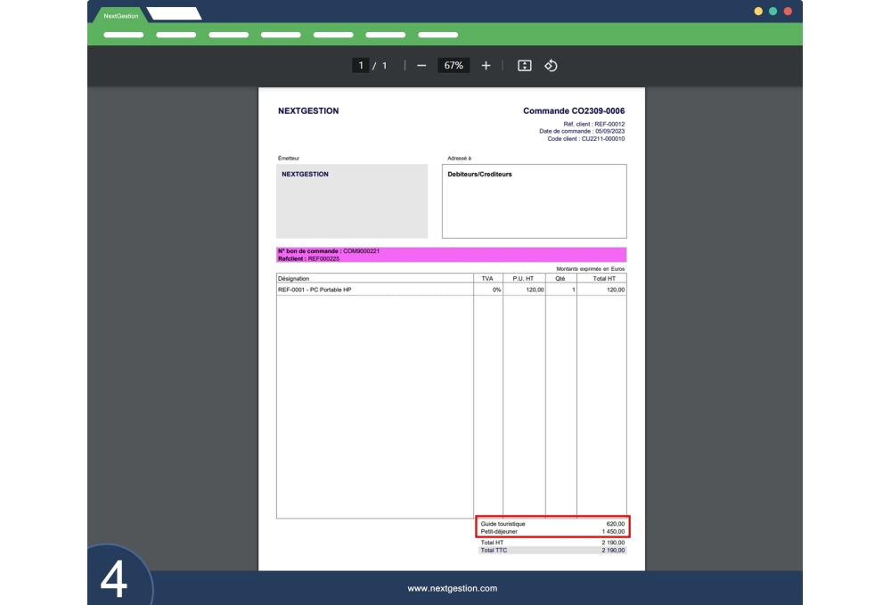 Module "Frais" pour Dolibarr