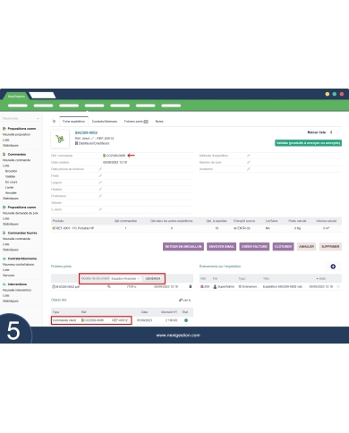 Modul „Gebühren“ für Dolibarr