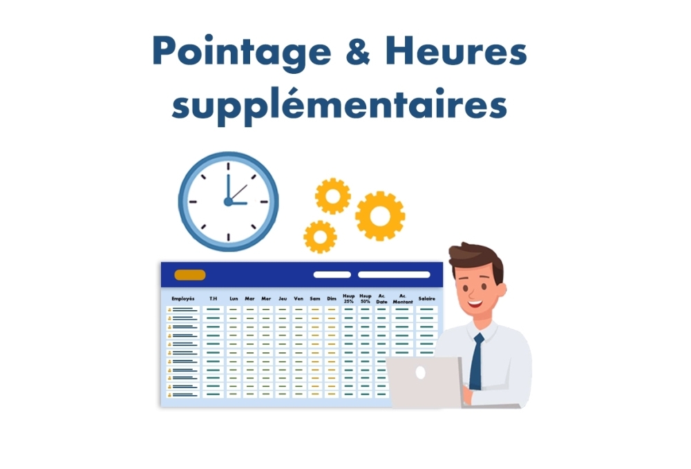 Module "Pointage & Heures supplémentaires"