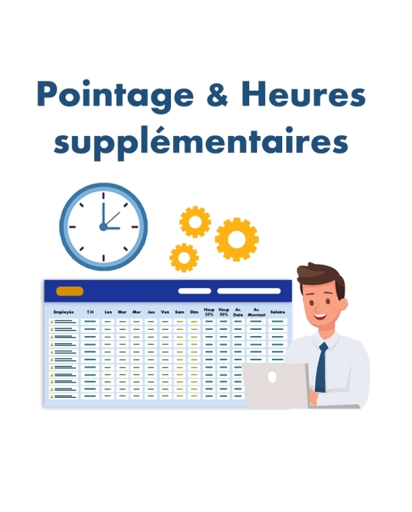 Module "Pointage & Heures supplémentaires"