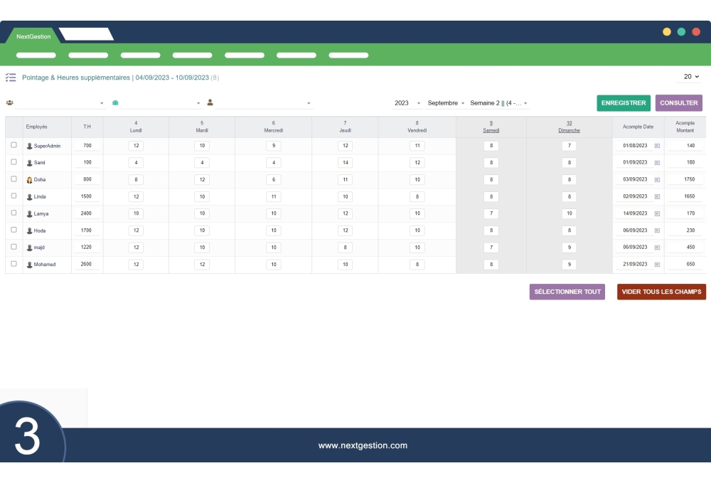 Time Tracking & Overtime Module