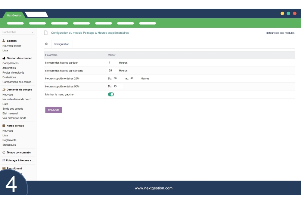 Time Tracking & Overtime Module