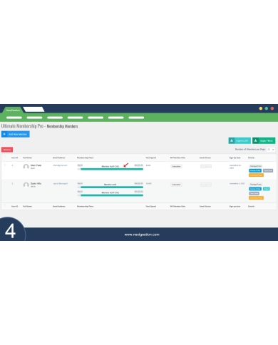 Module "Cotisation to UMP Ultimate Membership Pro" pour Dolibarr