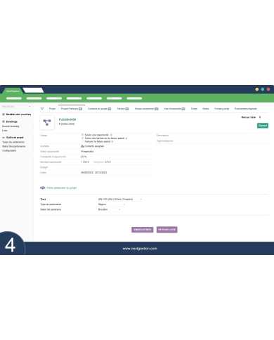 Project Partners Module