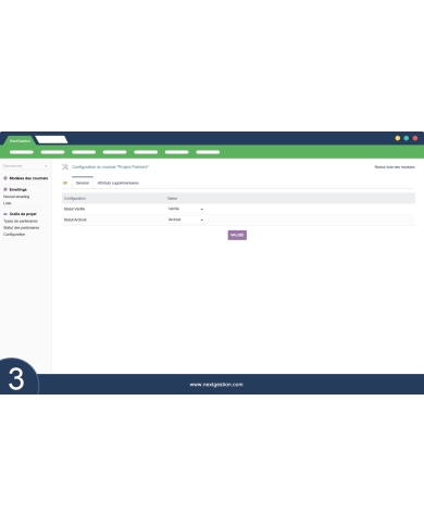 Project Partners Module