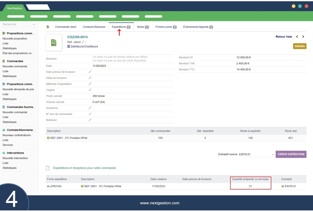 "Shipment Tracking Module" for Dolibarr