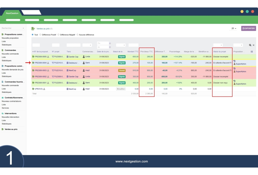 "Price Selling" Module for Dolibarr