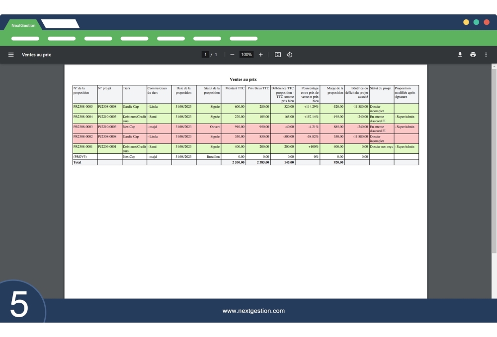 "Price Selling" Module for Dolibarr