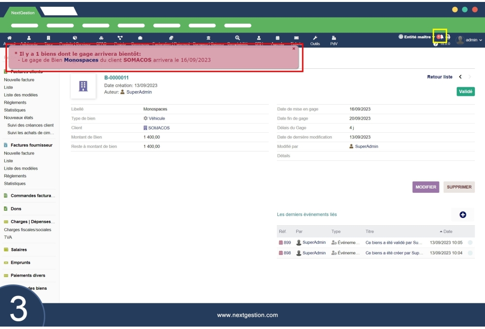 Modul „Property Management“ für Dolibarr