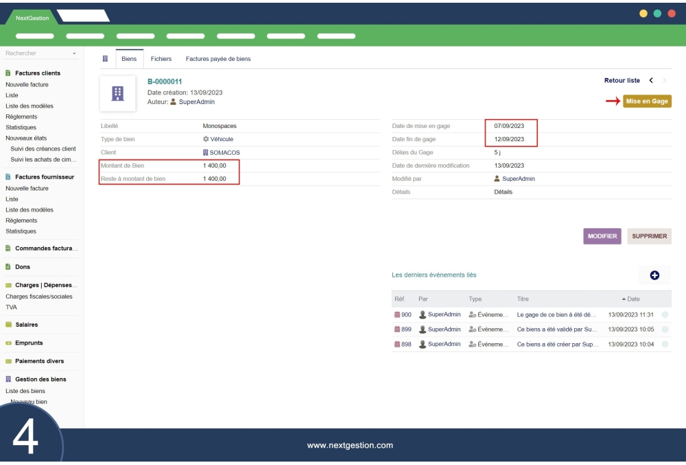 Modul „Property Management“ für Dolibarr