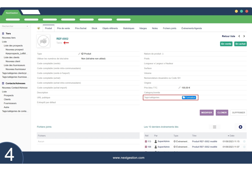 Monthly Sales Objectives - OMC