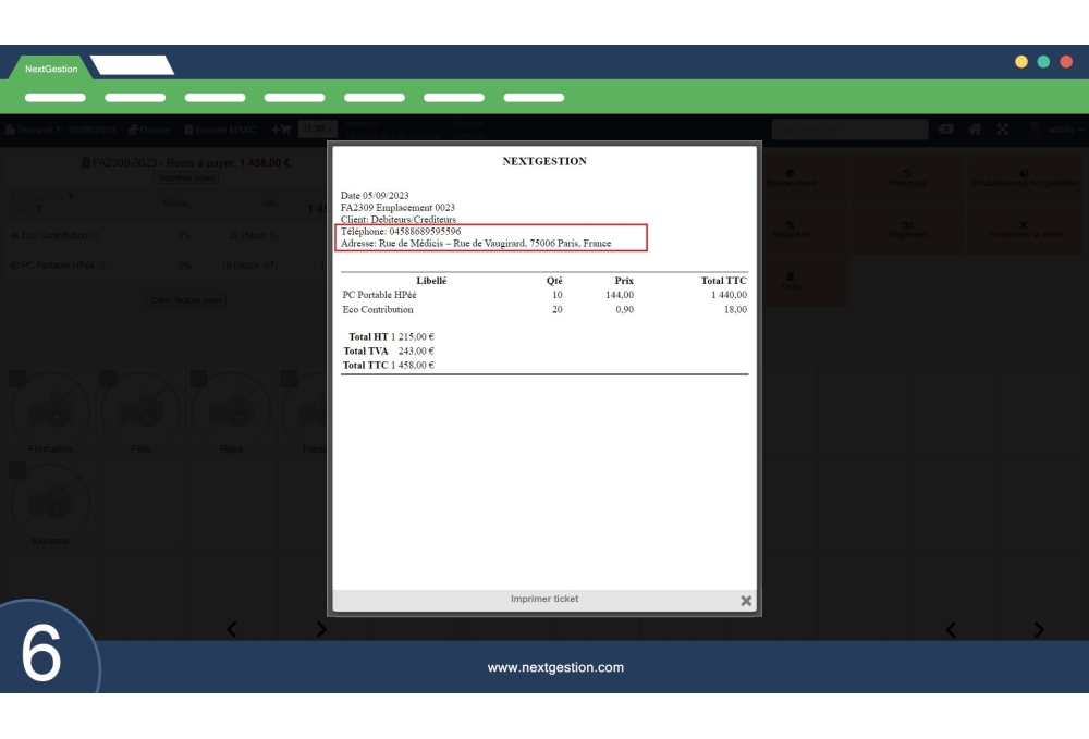 Module "TakePos Plus" pour Dolibarr