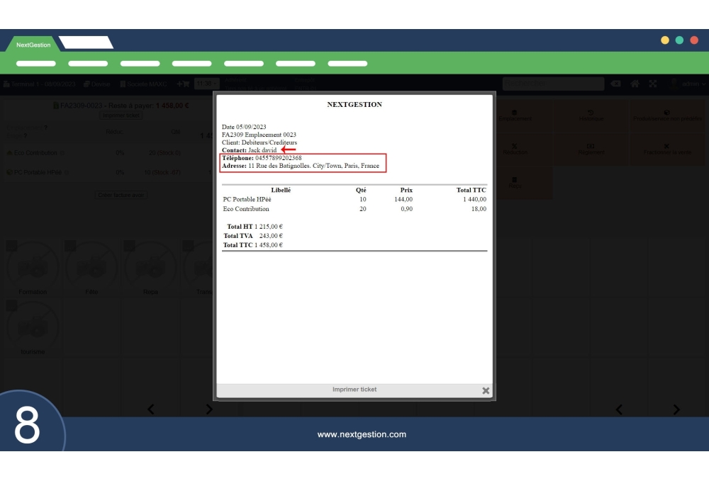 Module "TakePos Plus" pour Dolibarr