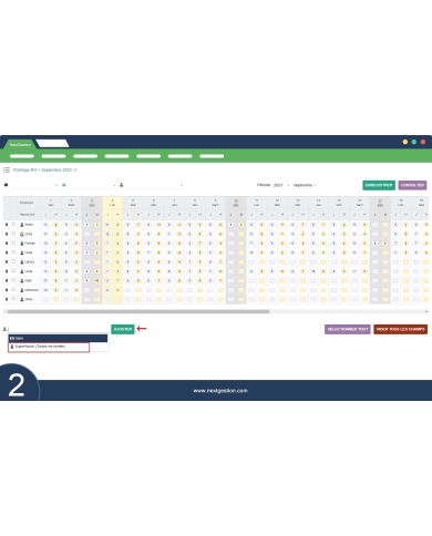 Module "Pointage RH"