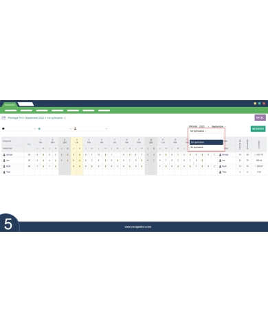 HR Time Tracking Module