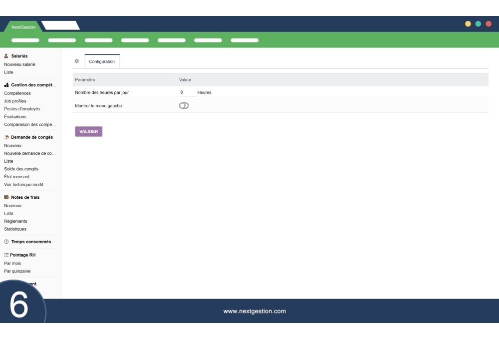 HR Time Tracking Module