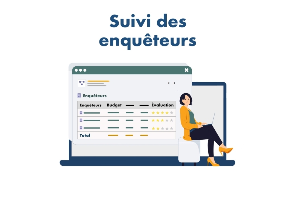 Suivi des enquêteurs