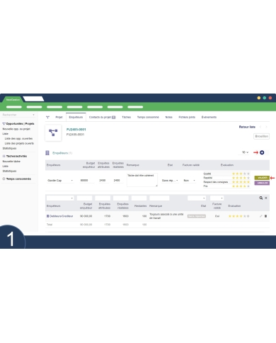 Monitoraggio degli investigatori