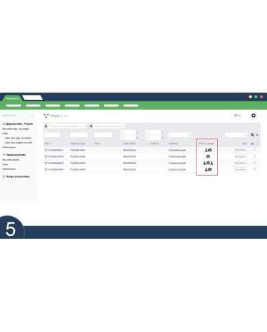Suivi des enquêteurs
