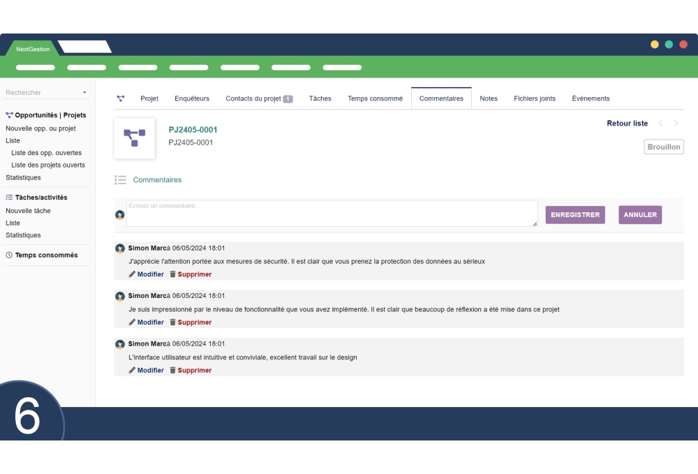 Monitoraggio degli investigatori