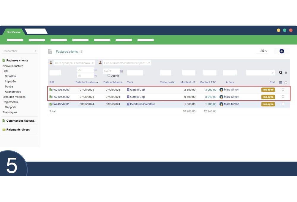 Création de commandes en masse depuis devis