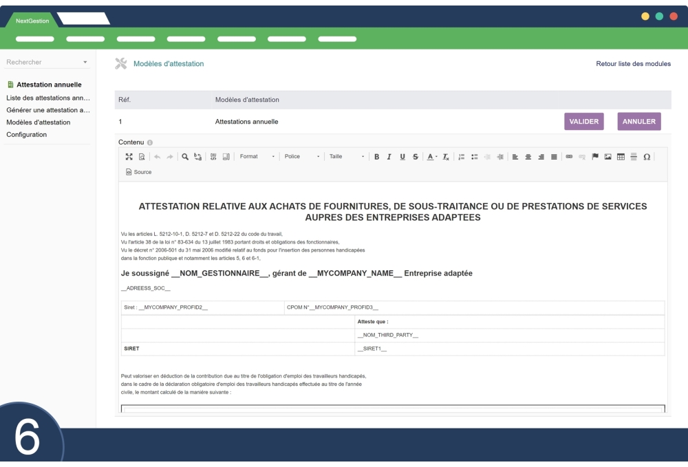 Jährliches Zertifizierungsmodul