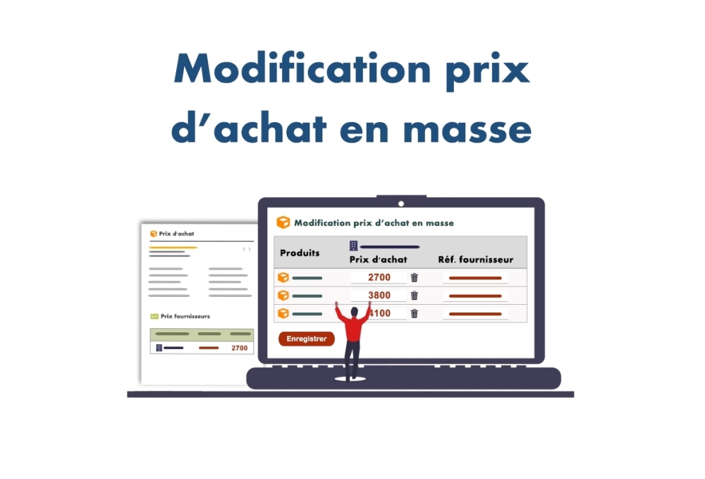 Modification des prix d'achat en masse