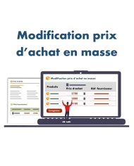 Modification des prix d'achat en masse