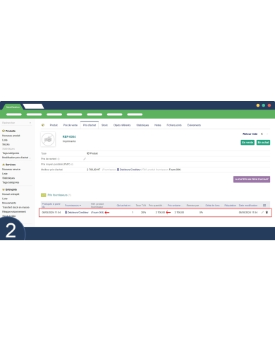 Changing Bulk Purchase Prices