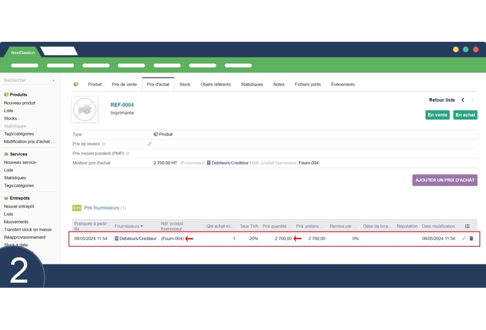 Changing Bulk Purchase Prices