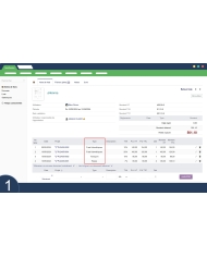 Module Code de dépense comptable
