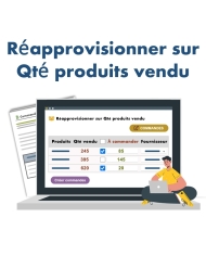 Reponer según la cantidad de productos vendidos