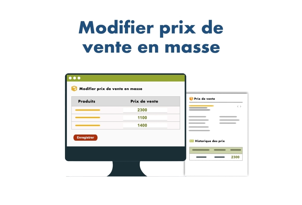 Modifica il prezzo di vendita di massa