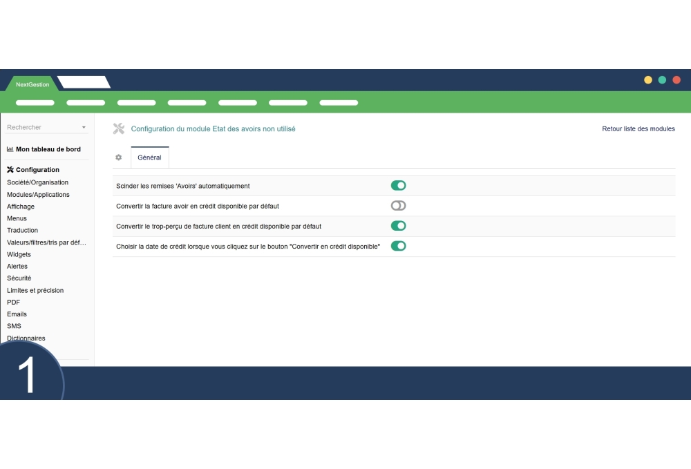 Credit Management Status