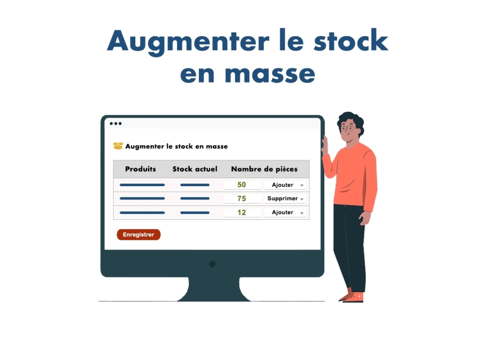 Augmenter le stock en masse
