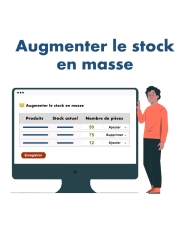 Augmenter le stock en masse